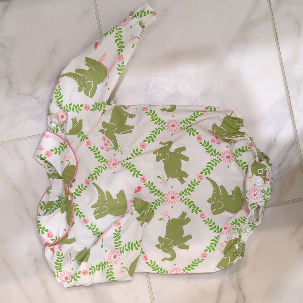 Beaufort Bonnet Elephant Print Bubble